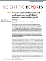 Genome-wide identification and analysis of non-specific Lipid Transfer Proteins in hexaploid wheat