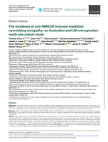 The incidence of anti-HMGCR immune-mediated necrotising myopathy: an Australian and UK retrospective multi-site cohort study