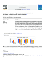 Reflecting on practice: Exploring how students learn to be reflective practitioners in an undergraduate nursing curriculum