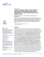 Coaches' insights: Determinants of athlete success, physical demands and training approaches in single-handed Olympic-class dinghy sailing