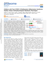 Children with Post COVID-19 Multisystem Inflammatory Syndrome Display Unique Pathophysiological Metabolic Phenotypes