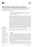Testing the Remane Diagram: Occurrences of Benthic Macroinvertebrates in Oligohaline to Hyperhaline Salinities