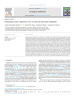 Estimating woody vegetation cover in arid and semi-arid rangelands