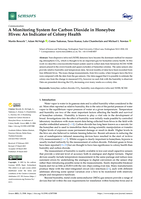 A Monitoring System for Carbon Dioxide in Honeybee Hives: An Indicator of Colony Health