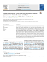 The effect of artificial light at night on sea turtle hatchling early dispersal: A systematic review of methods, impacts and findings