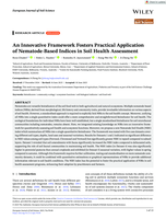 An Innovative Framework Fosters Practical Application of&nbsp;Nematode‐Based Indices in Soil Health Assessment