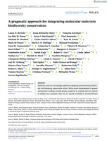 A pragmatic approach for integrating molecular tools into biodiversity conservation