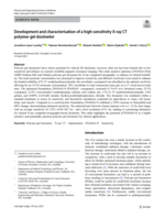 Development and characterisation of a high-sensitivity X-ray CT polymer gel dosimeter