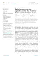 Evaluating cross-cutting opportunities for dog-mediated rabies control: a scoping review