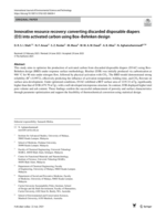 Innovative resource recovery: converting discarded disposable diapers (D3) into activated carbon using Box–Behnken design