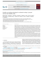 Portable eye-tracking technology for oculomotor testing: A pre-post exercise and reliability study