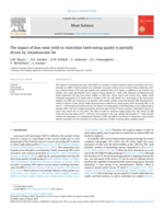 The impact of lean meat yield on Australian lamb eating quality is partially driven by intramuscular fat