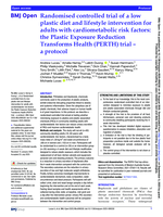 Randomised controlled trial of a low plastic diet and lifestyle intervention for adults with cardiometabolic risk factors: the Plastic Exposure Reduction Transforms Health (PERTH) trial – a protocol