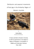 Distribution and seasonal movements of feral pigs in the Kimberley Region of Western Australia