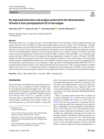 An improved extraction and analysis protocol for the determination of heme b (iron-protoporphyrin IX) in microalgae