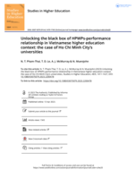 Unlocking the black box of HPWPs-performance relationship in Vietnamese higher education context: the case of Ho Chi Minh City's universities