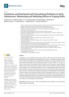 Loneliness and Emotional and Externalizing Problems in Early Adolescence: Moderating and Mediating Effects of Coping Skills