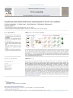 Conditional plane-based multi-scene representation for novel view synthesis