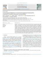 Ecohydrological adaptation: A research and management framework for ecosystems in Australia’s drying and warming climate