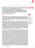 Burden of 375 diseases and injuries, risk-attributable burden of 88 risk factors, and healthy life expectancy in 204 countries and territories, including 660 subnational locations, 1990-2023: a systematic analysis for the Global Burden of Disease Study 2023