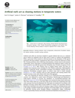Artificial reefs act as cleaning stations in temperate waters