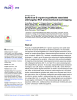 SARS-CoV-2 sequencing artifacts associated with targeted PCR enrichment and read mapping