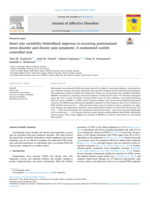 Heart rate variability biofeedback improves co-occurring posttraumatic stress disorder and chronic pain symptoms: A randomised waitlist controlled trial