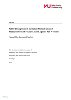 Public Perceptions of Deviance: Stereotypes and Predispositions of Sexual Assault Against Sex Workers