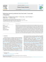 Optimizing electricity production from food waste: A case study of Bangladesh