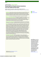 Recovering From Stevens-Johnson Syndrome and Toxic Epidermal Necrolysis