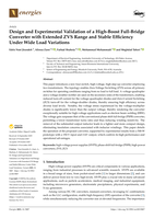Design and Experimental Validation of a High-Boost Full-Bridge Converter with Extended ZVS Range and Stable Efficiency Under Wide Load Variations