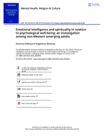 Emotional intelligence and spirituality in relation to psychological well-being: an investigation among non-Western emerging adults