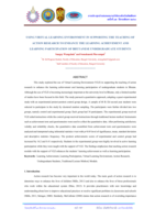 การประชุ มนํ าเสนอผลงานวิ จั ยระดั บบั ณฑิ ตศึ กษา ครั ้ งที ่ ๑๒ ปี การศึ กษา ๒๕๖๐ USING VIRTUAL LEARNING ENVIRONMENT IN SUPPORTING THE TEACHING OF ACTION RESEARCH TO ENHANCE THE LEARNING ACHIEVEMENT AND LEARNING PARTICIPATION OF BHUTANESE UNDERGRADUATE STUDENTS