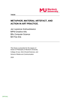 METAPHOR, MATERIAL ARTEFACT, AND ACTION IN ART PRACTICE