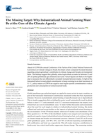 The Missing Target: Why Industrialized Animal Farming Must Be at the Core of the Climate Agenda