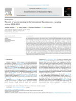 The role of service-learning in the International Baccalaureate: a scoping review, 2014–2024
