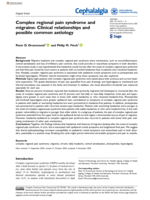 Complex regional pain syndrome and migraine: Clinical relationships and possible common aetiology