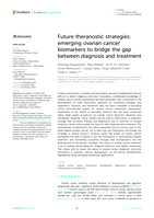 Future theranostic strategies: emerging ovarian cancer biomarkers to bridge the gap between diagnosis and treatment