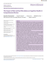 The Impact of Diet and Gut Microbiota on Cognitive Health: A Comprehensive Review