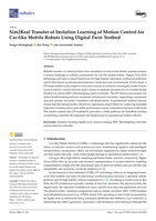 Sim2Real Transfer of Imitation Learning of Motion Control for Car-like Mobile Robots Using Digital Twin Testbed