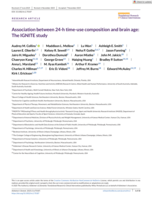 Association between 24-h time-use composition and brain age: The IGNITE study