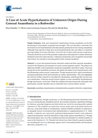 A Case of Acute Hyperkalaemia of Unknown Origin During General Anaesthesia in a Rottweiler