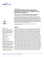 Linking physiological state to movement dynamics in an open ocean predator, the blue shark (Prionace glauca)