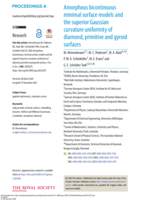 Amorphous bicontinuous minimal surface models and the superior Gaussian curvature uniformity of diamond, primitive and gyroid surfaces