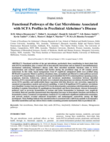 Functional Pathways of the Gut Microbiome Associated with SCFA Profiles in Preclinical Alzheimer's Disease