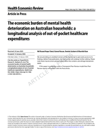 The economic burden of mental health deterioration on Australian households: a longitudinal analysis of out-of-pocket healthcare expenditures