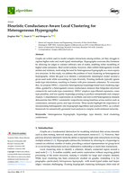 Heuristic Conductance-Aware Local Clustering for Heterogeneous Hypergraphs