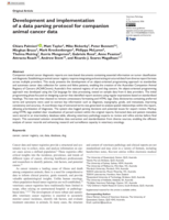 Development and implementation of a data parsing protocol for companion animal cancer data