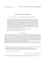 Curves of minimax spirality