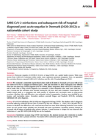 SARS-CoV-2 reinfections and subsequent risk of hospital-diagnosed post-acute sequelae in Denmark (2020–2022): a nationwide cohort study